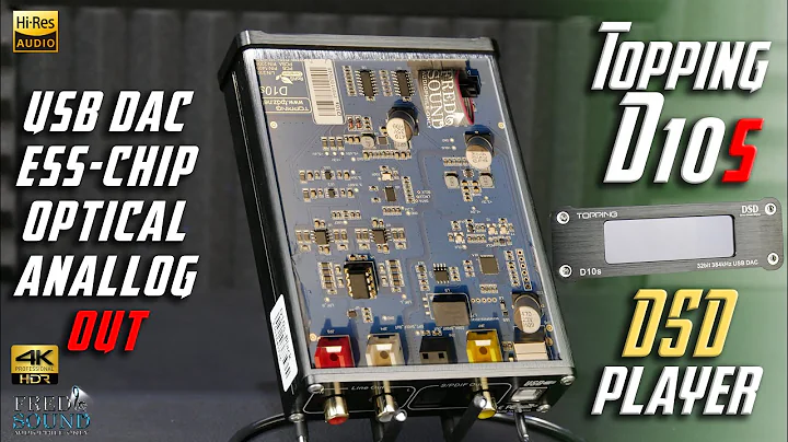Topping D10S Hi-Res hi-fi USB DAC (FNS)