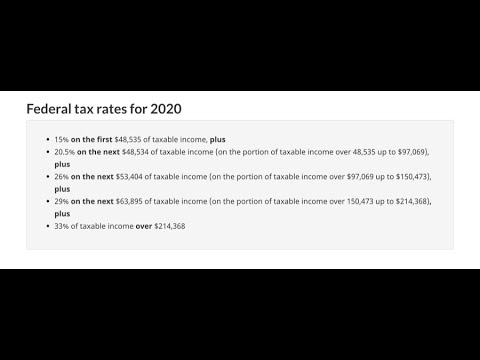 Налоги в Канаде. Сколько платят налогов в Канаде. SE01 - E25