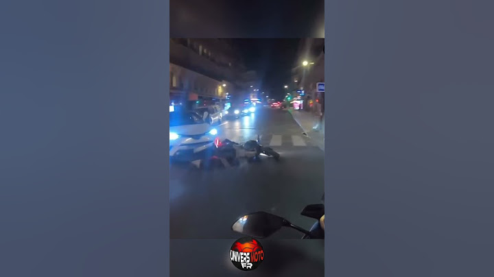 ACCIDENT, IL DOUBLE LE MOTARD MAIS VAS TRÈS VITE LE REGRETTÉ.. #motard #accident