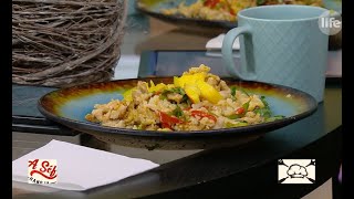 6 perces pulykamell recept mangóval, tojásos rizzsel - A Séf Hangja