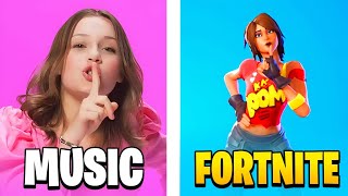 BIM BAM TOI EMOTE IN REAL VS FORTNITE