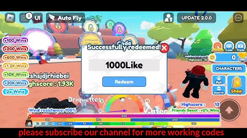 All *New* Roblox Flying Race Clicker Codes (December 2022)