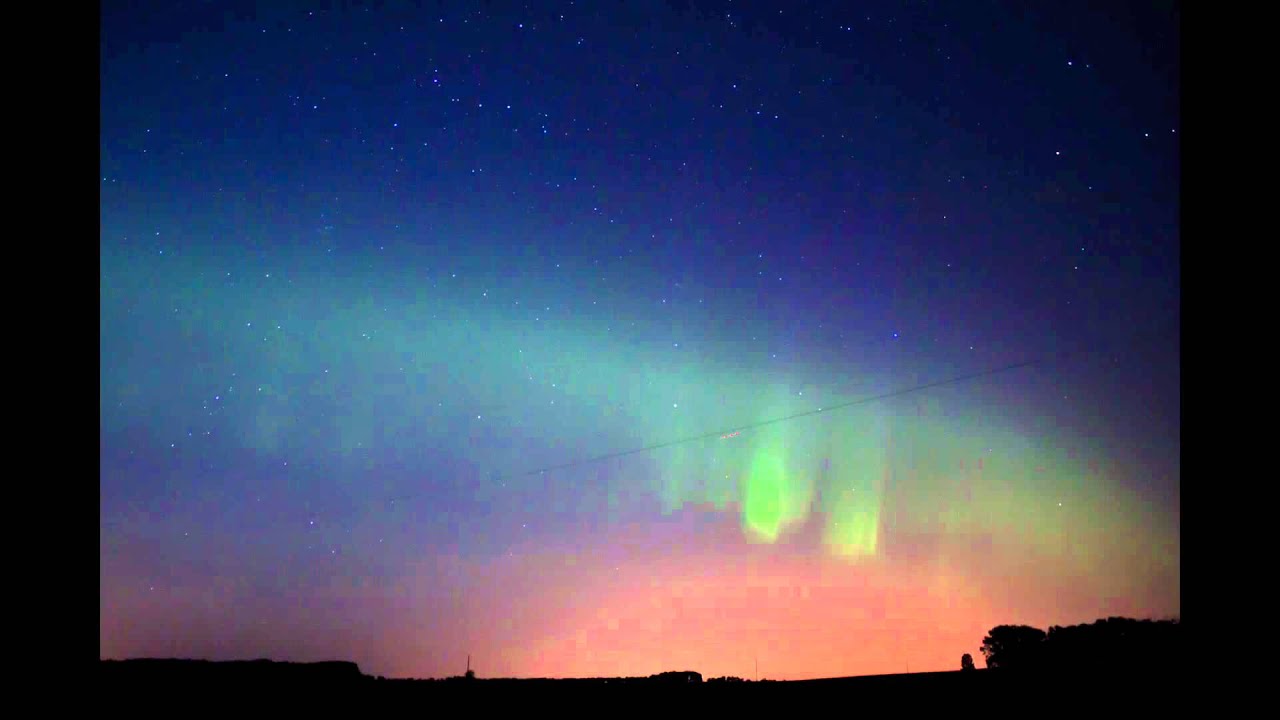 Aurora w/ thunderstorm