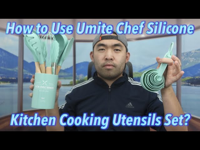 How to Use Umite Chef Silicone Kitchen Cooking Utensils Set? 