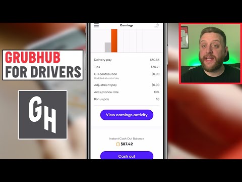 How to Use the GRUBHUB DRIVER APP 2021! Full Tutorial (How to Deliver with Grubhub)