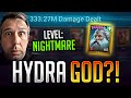 Now we know wixwell vs nightmare hydra  raid shadow legends