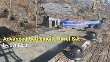 Fallout 4 Mods - Advanced Settlement Turret Set
