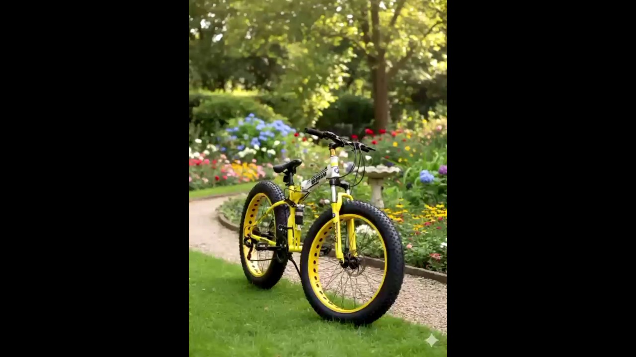 Foldable Fat Tyre Cycle # Shorts