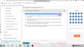 ĐÁP ÁN 20 CÂU HỎI BÀI KIỂM TRA CUỐI KHÓA MÔ ĐUN 2 CƠ SỞ LÍ LUẬN  TIỂU HỌC