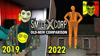 Smiling- X Corp Old - New Comparison