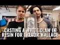 Casting a White Claw in Resin For Trevor Wallace