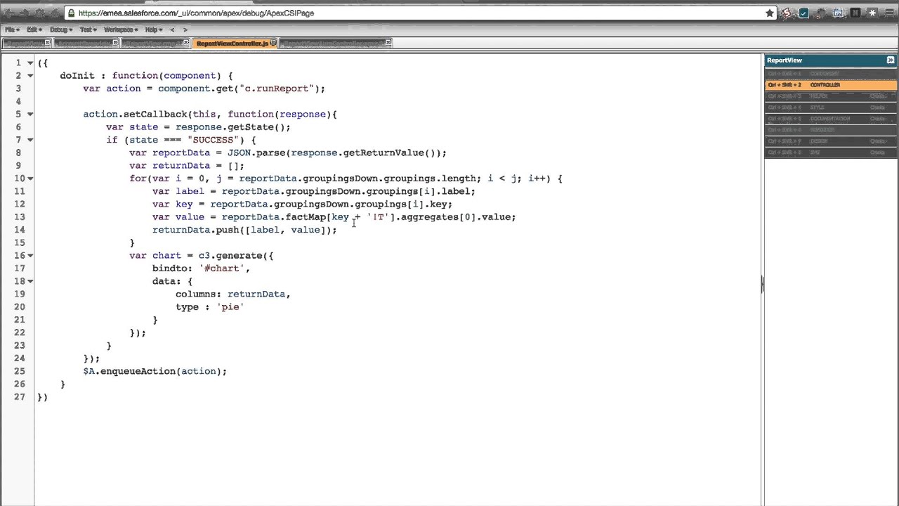39. Lightning Components Series Episode 5 - Report View Component - YouTube