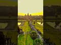 #ទិដ្ឋភាពនៃប្រាំងប្រាសាទអង្គរវត្តពិតជាស្រស់ស្អាតខ្លាំងណាស់❤️🥰❤️