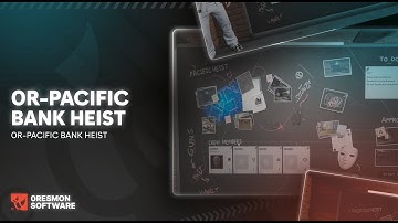 Fivem Multiplayer Pacific Bank Heist (Teamwork Hacker,Driver,Leader,Member) - Gabz Map