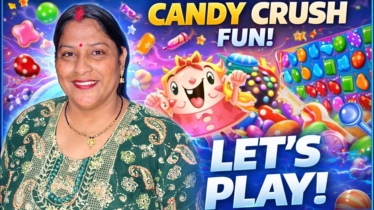 Candy Crush Live With Neelam💙💙💙