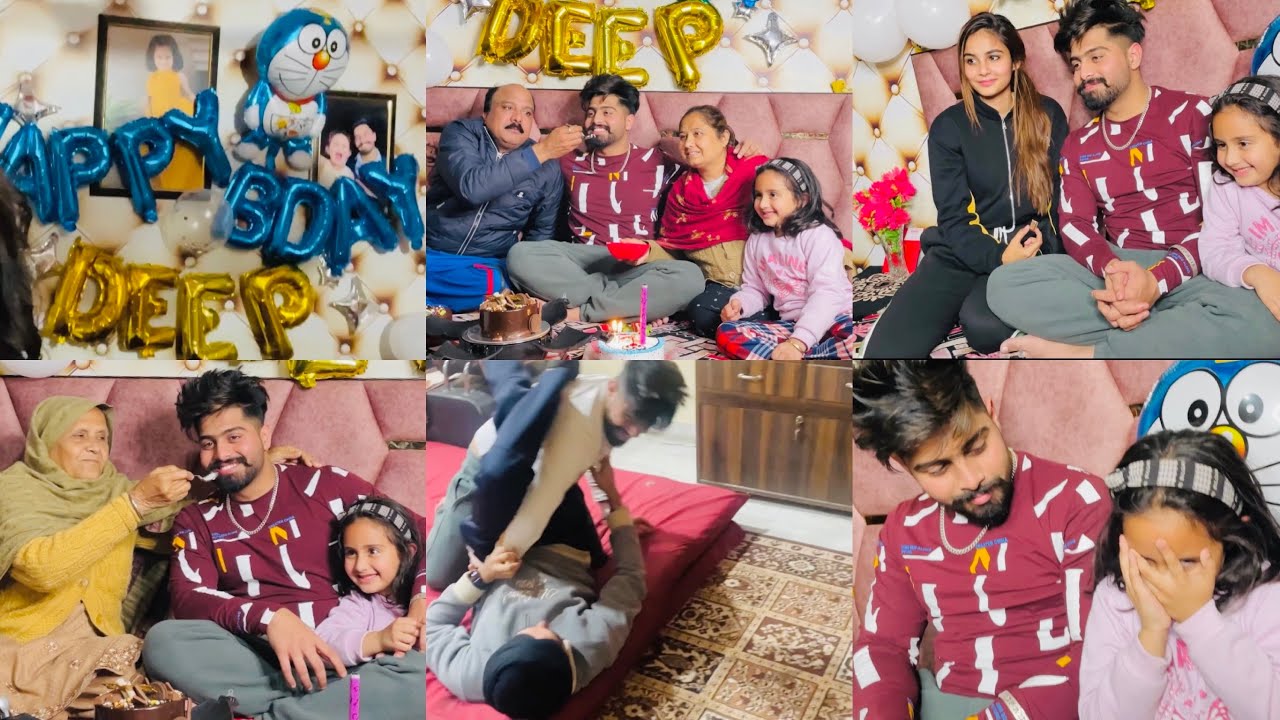 12 vje larhe deep te gaurav / deep bday night / 