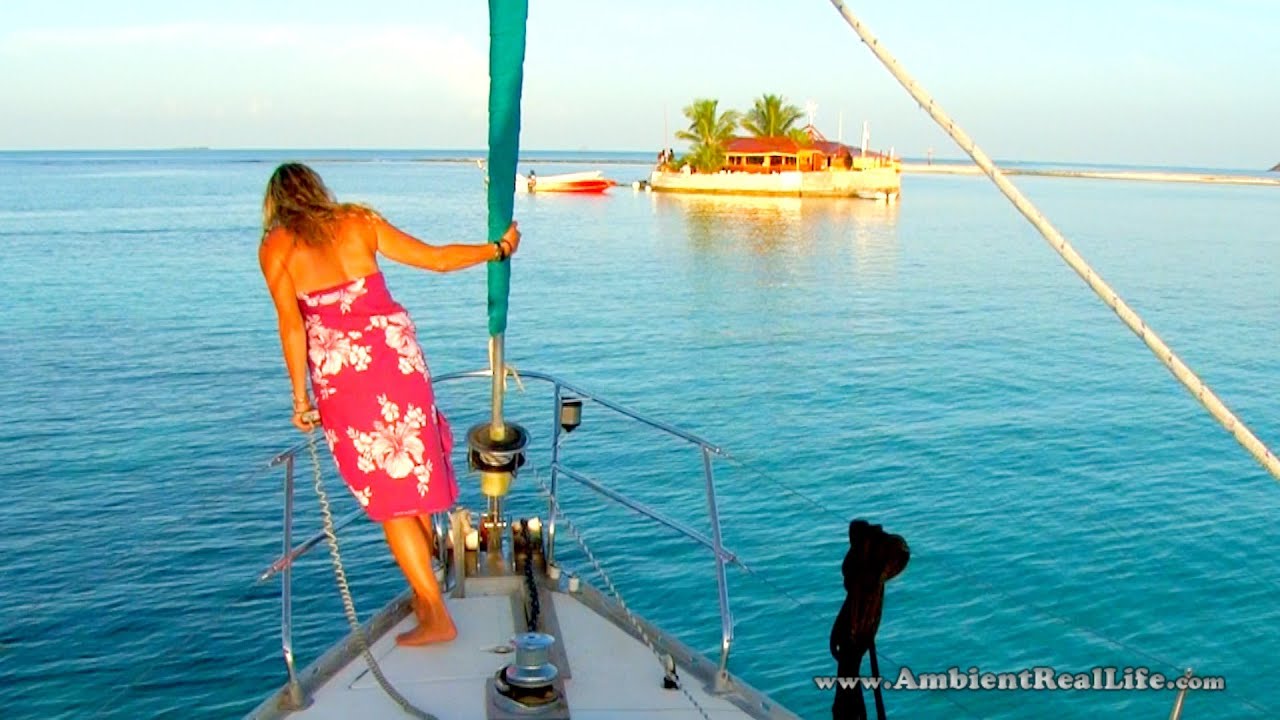 CARIBBEAN Sailing – The Perfect Day of Sailing w/all Girl Crew, Diving & Fishing! – Part 5 of 5