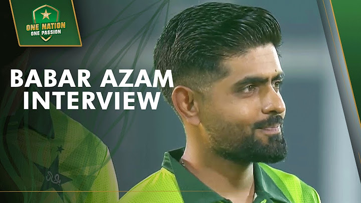 Babar Azam Interview | Grand Inauguration of the New-Look National Bank Stadium, Karachi