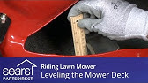 Craftsman Riding Lawn Mower Blade Replacement #532422719 - YouTube