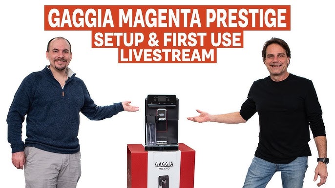 Gaggia Cafetera Superautomatica Magenta Plus