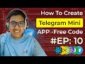 Complete Telegram Mini Apps | Server Side | #10 | Siam Shekh