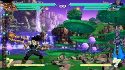 Dbfz: bardock extended combo
