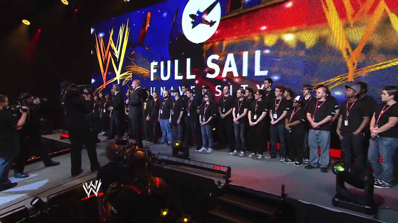 WWE presents $25,000 scholarship to Full Sail University's Jason Ferrer 