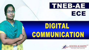 TNEB AE - ECE -  Digital Communication முக்கிய வினாக்கள் | Dexter Academy | By Subha Mam