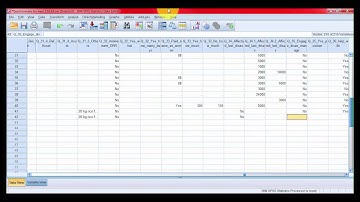 Sample data entry in spss || sample 5 Part 4 ||