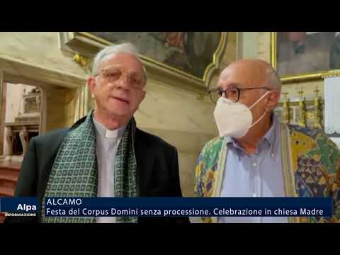 Festa del Corpus Domini senza processione con celebrazioni in chiesa Madre di Alcamo