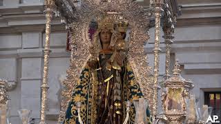 Procesión de la HINIESTA GLORIOSA de regreso del CORPUS 2024 | Glorias Sevilla