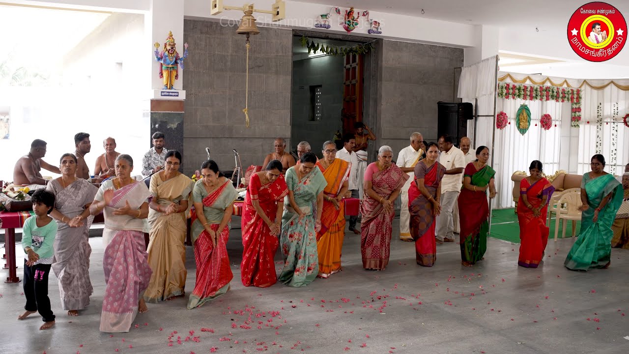 🔴 சங்கு முழங்கிடும் நாதம் - Bhajan Song | Covai Shanmugam Bhajans |🙏