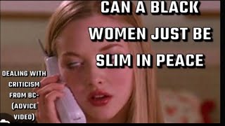 Heaven Forbid A Black Woman Diets & Exercise... *outrage* 🙄 | (Advice Video)