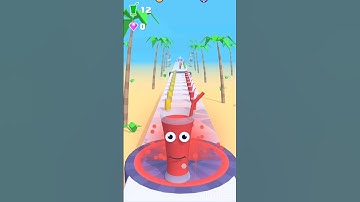 Satisfying Mobile Games JUICE RUN  #shorts