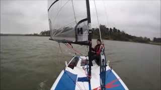 Vortex 1135 first sail with new rig