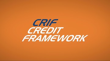 CRIF Credit Framework