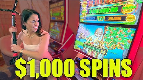 I Pressed $1,000/Spin 31 Times Starting The CRAZIEST Night Of My Life!