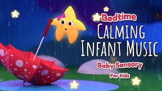 Rain Rain Go Away! - Calming Sensory Animation - Baby Songs – Infant Visual Stimulation🌙✨