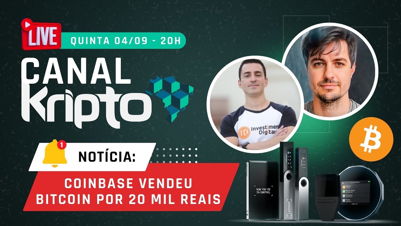 COINBASE VENDEU BITCOIN POR 20 MIL REAIS - Perguntas e Respostas com a  KriptoBR #83