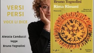 Filastrocche di BRUNO TOGNOLINI: Rima Rimani lette da Alessia Canducci per VERSI PERSI voce li dice
