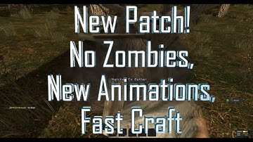Rust: New Patch! No Zombies, New Animations, Fast Craft