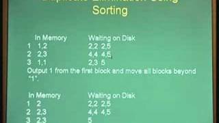 Lecture -15 Query Processing and Optimization II