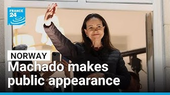 Thumbnail for Venezuelan opposition leader makes first public appearance in months • FRANCE 24 English
