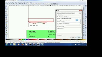 Inkscape+Gcodetools for Lathe / upload to Sandybox, Machinekit /  process on UNI-DREH