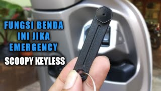 Fungsi Kunci Emergency Pada Kunci Keyless Honda.