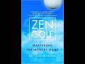 Zen golf lessons  teachings from dr joseph parent
