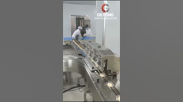 Automatic cake cookies biscuit case tray flow bag packing machine with empty case feeding system