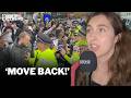'SAVE OUR KIDS!' - Moment migration protest CHAOS erupts in London
