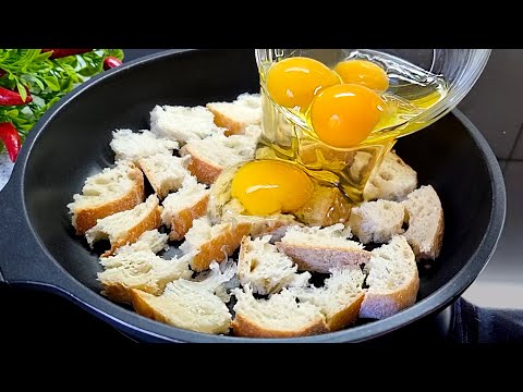  Die leckersten Rezepte mit Brot und Eiern.  Neue Art, Frhstck zu machen