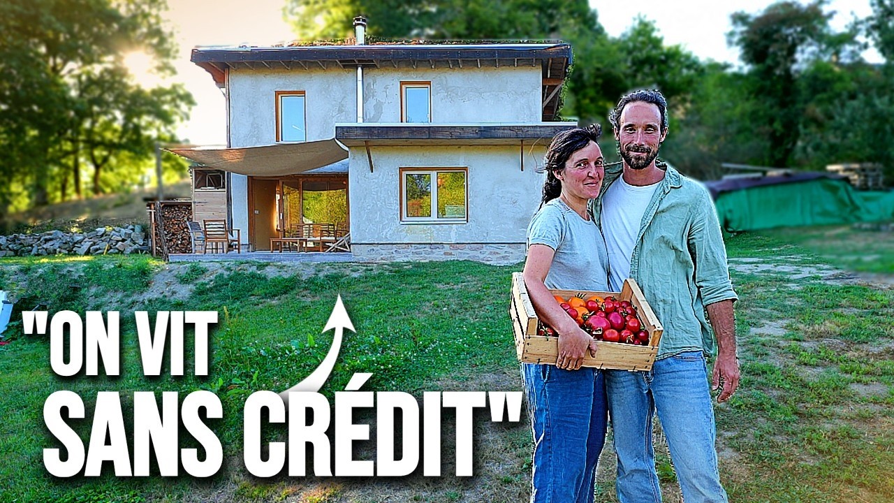 Vivre pour 0€ de factures : ils l'ont fait ! (maison en paille 100% autonome) - Le Jeune Paysan - Le Jeune Paysan - Michaël Zoicas